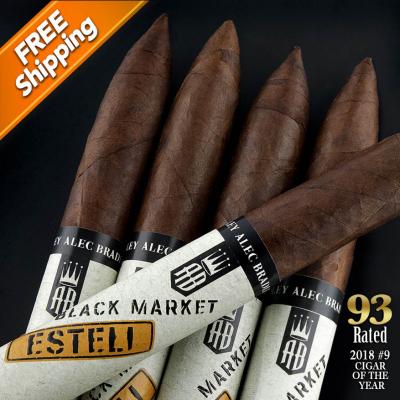 Alec Bradley Black Market Esteli Torpedo Pack of 5 Cigars 2018 #9 Cigar of the Year-www.cigarplace.biz-32