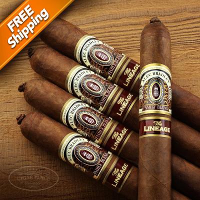 Alec Bradley The Lineage 665 Pack of 5 Cigars-www.cigarplace.biz-32