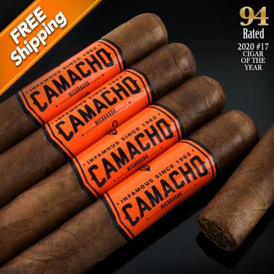 Camacho Nicaragua Robusto Pack of 5 Cigars 2020 #17 Cigar of the Year-www.cigarplace.biz-31