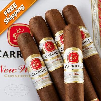 E.P. Carrillo New Wave Connecticut Stellas Pack of 5 Cigars-www.cigarplace.biz-32