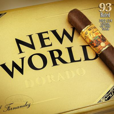 New World Dorado Robusto 2022 #14 Cigar of the Year-www.cigarplace.biz-32