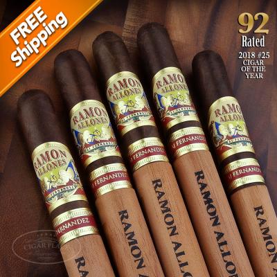 Ramon Allones by AJ Fernandez Churchill Pack of 5 Cigars 2018 #25 Cigar of the Year-www.cigarplace.biz-32