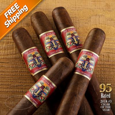 The Wise Man Maduro Robusto Pack of 5 Cigars 2018 #3 Cigar of the Year-www.cigarplace.biz-32
