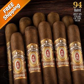 Alec Bradley Tempus Natural Churchill (Centuria) Pack of 10 Cigars 2017 #5 Cigar of the Year-www.cigarplace.biz-21