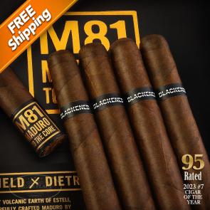 Blackened M81 by Drew Estate Corona Pack of 5 Cigars 2023 #7 Cigar of the Year-www.cigarplace.biz-22