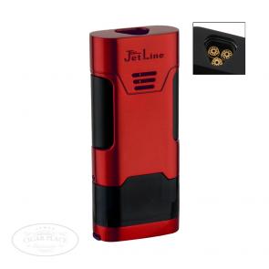 JetLine Mongoose Triple Torch Lighter Red-www.cigarplace.biz-22