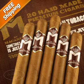M Bourbon by Macanudo Robusto Pack of 5 Cigars-www.cigarplace.biz-21
