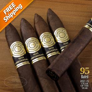 Montecristo 1935 Anniversary Nicaragua No. 2 Pack of 5 Cigars 2021 #2 Cigar of the Year-www.cigarplace.biz-23