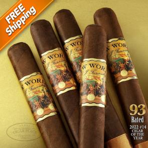New World Dorado Robusto Pack of 5 Cigars 2022 #14 Cigar of the Year-www.cigarplace.biz-22