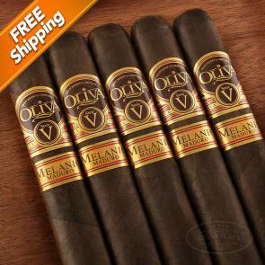 Oliva Serie V Melanio Maduro No. 4 Petit Corona Pack of 5 Cigars-www.cigarplace.biz-21