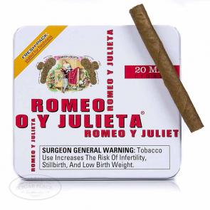 Romeo Y Julieta Miniatures Mini White Original Tin of 20-www.cigarplace.biz-22