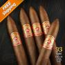 601 Habano (Red) Torpedo Pack of 5 Cigars 2017 #14 Cigar of the Year-www.cigarplace.biz-02