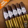 JFR Lunatic Habano Short Robusto Pack of 5 Cigars 2018 #7 Cigar of the Year-www.cigarplace.biz-02