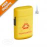 Montecristo Firestarter Single Torch Lighter Yellow-www.cigarplace.biz-02