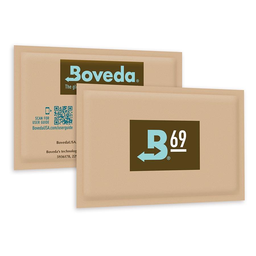 8 Boveda 69% Packs 2-Way Humidor Control Large 60 gram Sealed Packets 