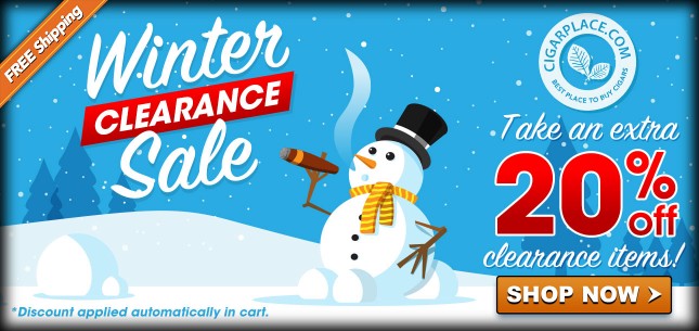 Winter Clearance, 20% off